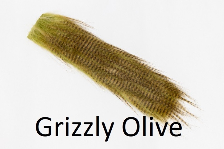 Veniard Ltd Streamer Fur Grizzly Olive